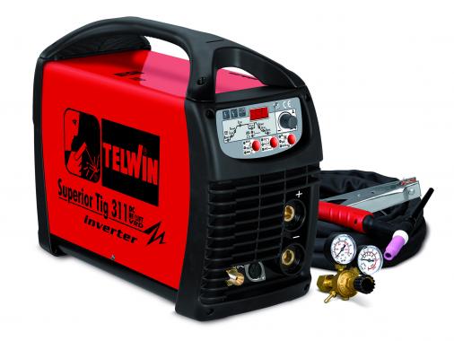 Telwin SUPERIOR T.311 DC-HF/LIFT 400V с аксессуарами